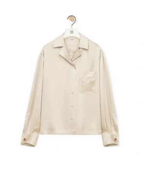 Lady's Loewe Pyjama Blouse In Silk