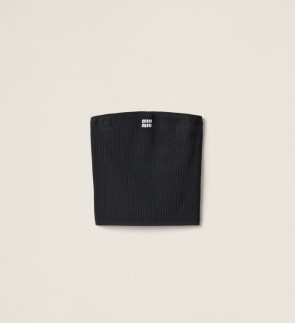 Lady's Miu Miu Viscose Bandeau Top