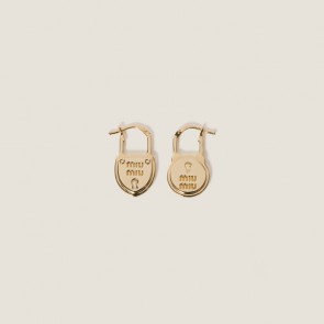 Lady's Miu Miu Metal earrings