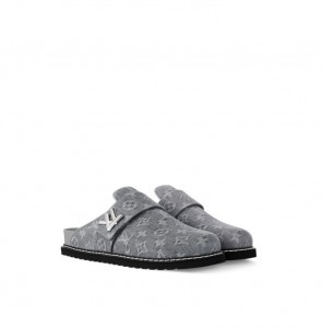 Lady's Louis Vuitton LV Cosy Comfort Mule Shoes
