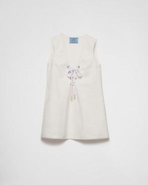 Lady's Prada Old Satin Mini-Dress