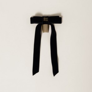 Lady's Miu Miu Velvet hair clip