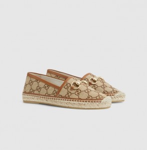 Lady's Gucci Espadrille With Horsebit