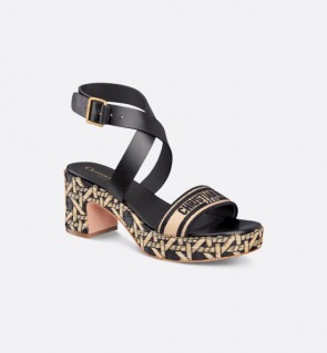 Lady's Dior Dway Heeled Sandal