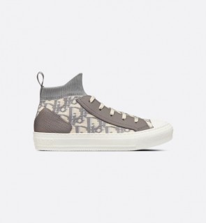 Lady's Dior Walk'n'Dior Sneaker in Gray