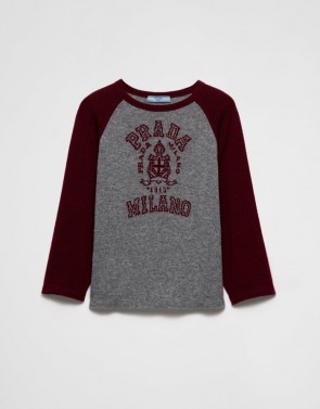 Lady's Prada Cashmere Crew-Neck Sweater