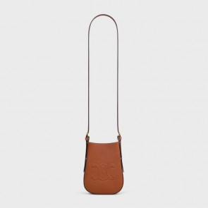 Celine Phone Pouch Heloise In Supple Calfskin