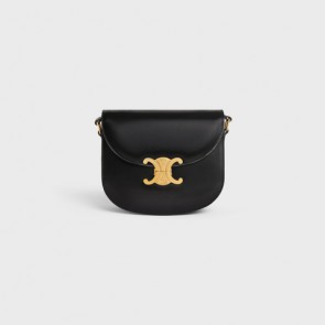 Celine Teen Besace Triomphe In Shiny Calfskin