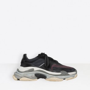 Triple s trainers Oversized multimaterial sneakers with quilted effect 514008W09S11058