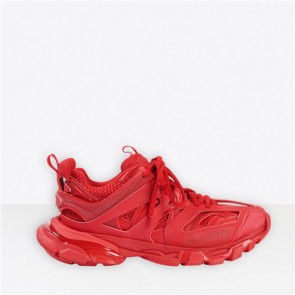 Track Sneaker in red