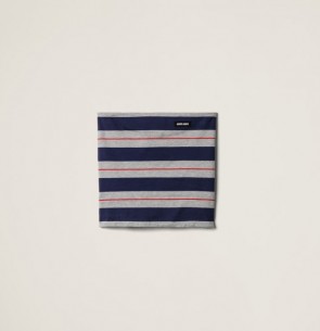 Lady's Miu Miu Striped Jersey Top