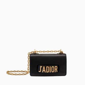 Women mini flap bag in black smooth calfskin M9002CVWU_M900
