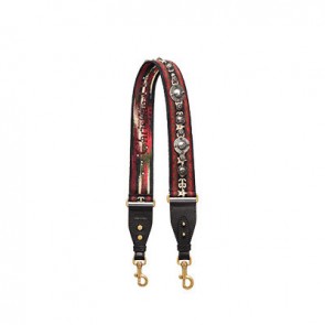 Red canvas strap