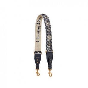 Blue canvas strap