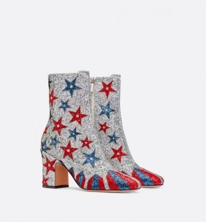 Women d circus low boot in glitter