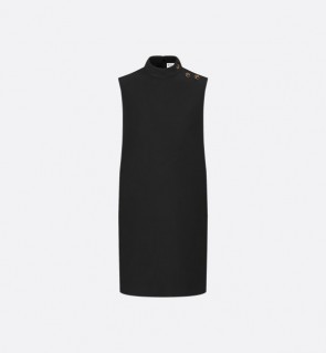 Lady's Dior Short Dress With 'CD' Buttons