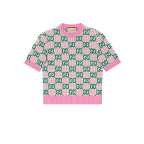 Lady's Gucci GG wool jacquard sweater