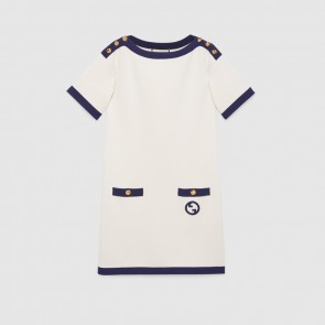 Gucci Cotton And Silk Blend Dress