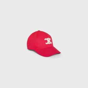 Lady's Celine Riomphe Baseball Cap In Cotton