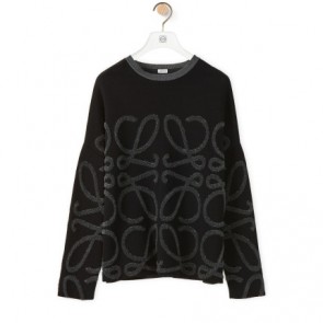 Loewe Anagram Jacquard Sweater