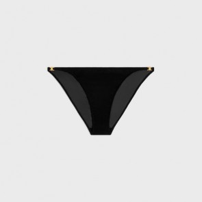 Lady's Celine Triomphe Underwear In Silk Georgette