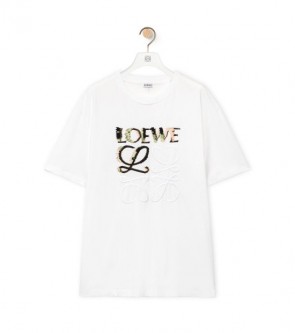 Men's Loewe Relaxed Fit T-Shirt In Cotton