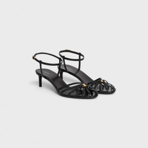 Lady's Celine Triomphe Almond Toe Shape Sandal