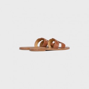 Lady's Celine Triomphe Calfskin Mule