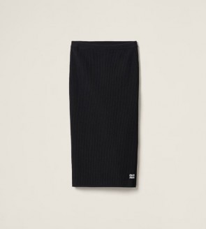 Lady's Miumiu Viscose Skirt