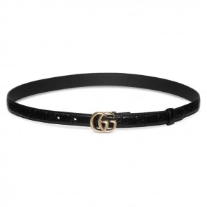 Lady's Gucci GG Marmont Thin Belt