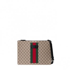 Mens GG Supreme messenger with Web KHN4N