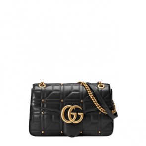 Gucci women GG Marmont matelasse shoulder bag 443496