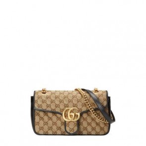Women original GG canvas Marmont small bag