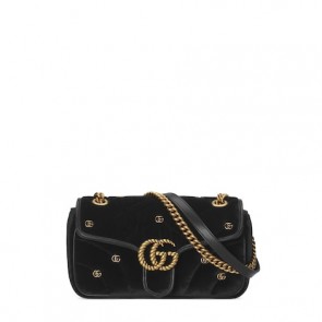 Gucci GG Marmont Velvet Small Shoulder Bag