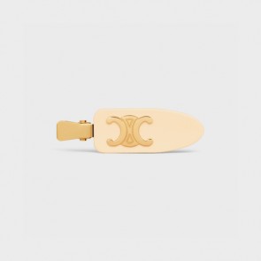 Celine Triomphe Flat Hair Clip