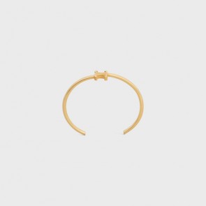 Celine Triomphe Asymmetric Cuff