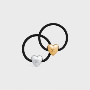 Lady's Celine Cœur Triomphe Set Of Elastic Bands