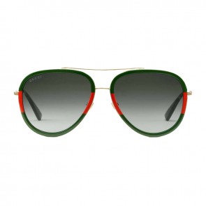 Gucci women Round frame metal sunglasses 470459