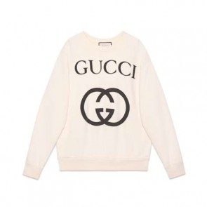 Women Oversize sweatshirt with Interlocking G ‎469250 X3Q25 9524