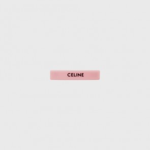 Celine Monochroms Hair Clip In Acetate And Steel