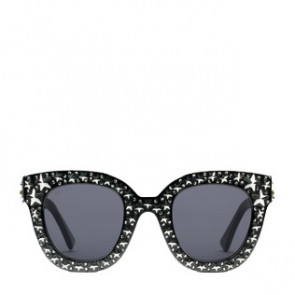Women Cat eye acetate sunglasses with stars ‎470463
