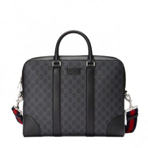Gucci mens GG Supreme briefcase 474135