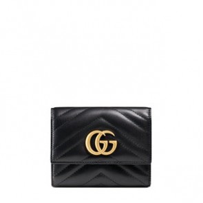 GG Marmont matelasse wallet DRW1T