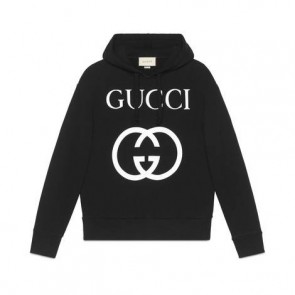 Mens Hooded sweatshirt with Interlocking G 475374 X3Q25 1289