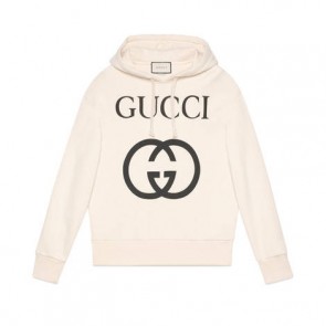 Mens Hooded sweatshirt with Interlocking G 475374 X3Q25 9524
