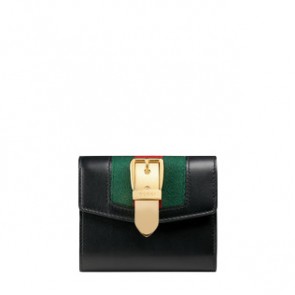 Gucci womens Sylvie leather wallet 476081