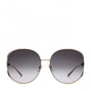 Women Round frame metal sunglasses 491398