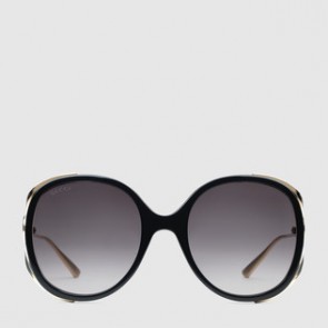 Women Round frame injected sunglasses 491399