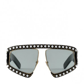 Women Oversize square frame acetate sunglasses 463262