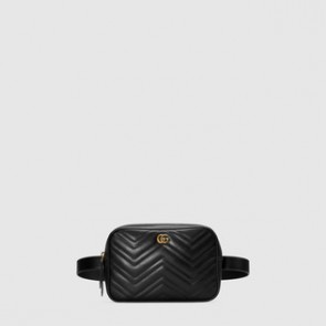 Mens GG Marmont matelassé belt bag 523380 DTDHT 1000